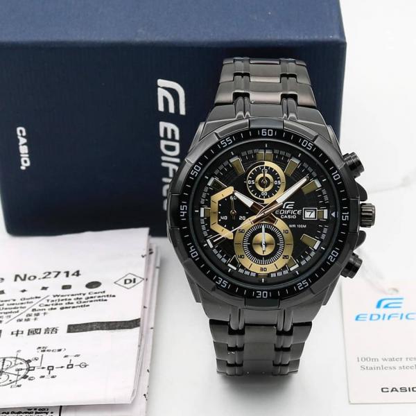 Casio Edifice Efr539 Black-Gold
