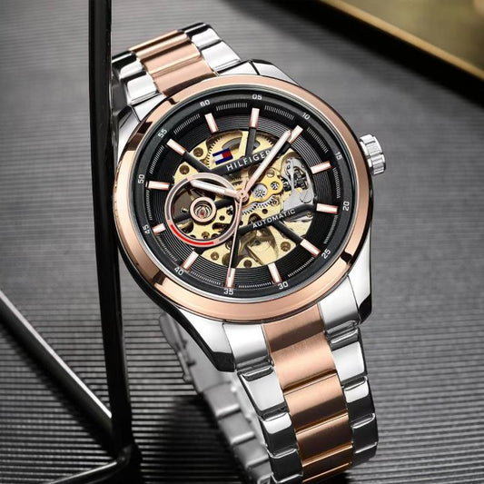 Tommmy Hilfiger Automatic 2Ton-Copper-Black